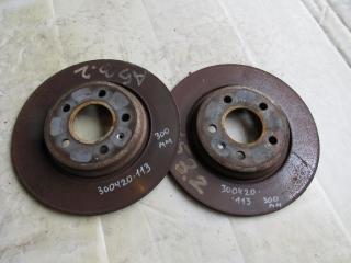 диски тормозные (комплект) Audi A5 8T 2008, 2.0 л., CAHA, дизель, купе