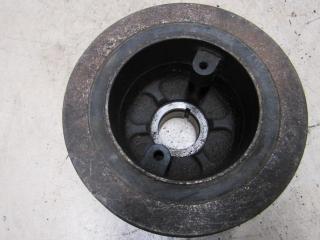 шкив коленвала Toyota Land Cruiser J100 1998, 4.2 л., 1HD-FTE, дизель, внедорожник 5 дв.