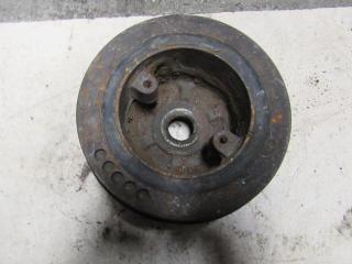 шкив коленвала Toyota Land Cruiser J100 1998, 4.2 л., 1HD-FTE, дизель, внедорожник 5 дв.