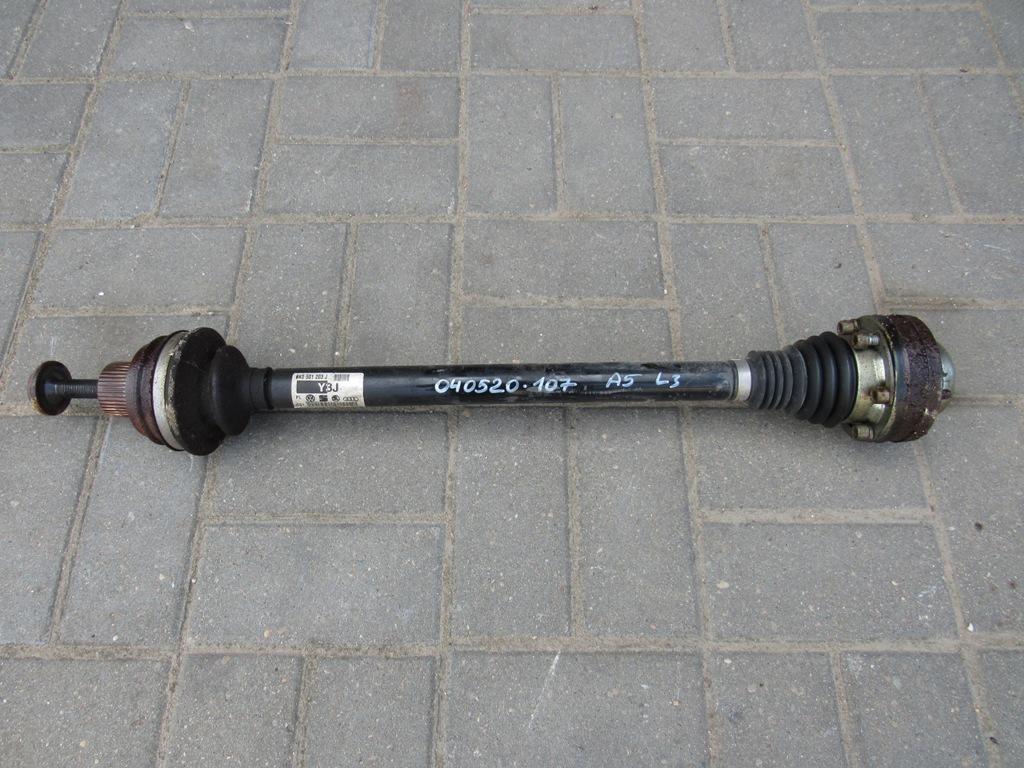 полуось задняя (приводной вал, ШРУС) Audi A5 8T 2007, 3.2 л., CALA, бензин, купе, 8K0501203J - фото №1