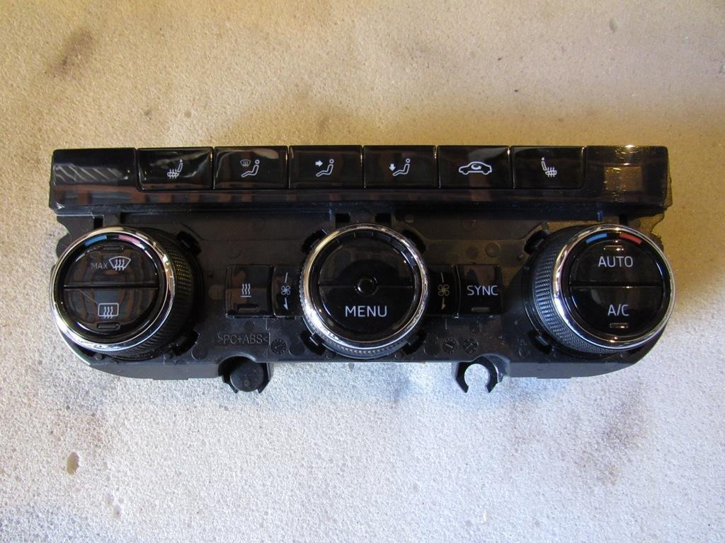 блок управления печки / климат-контроля Skoda Kodiaq 1 поколение 2016, 2.0 л., DFHA, дизель, внедорожник 5 дв., 656907044AS - фото №1