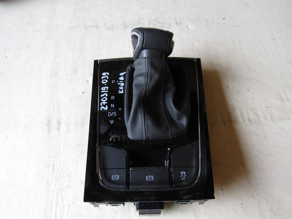 ручка кулисы КПП Skoda Kodiaq 1 поколение 2016, 2.0 л., DFHA, дизель, внедорожник 5 дв., 566713203A - фото №1