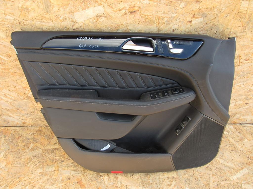 обшивка двери передняя левая Mercedes-Benz GLE Coupe C292 2015, купе, 2927202701 - фото №1