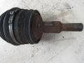 полуось передняя левая (приводной вал, ШРУС) Volkswagen Multivan T5 2003, 1.9 л., дизель, 7H0407271T - фото №2