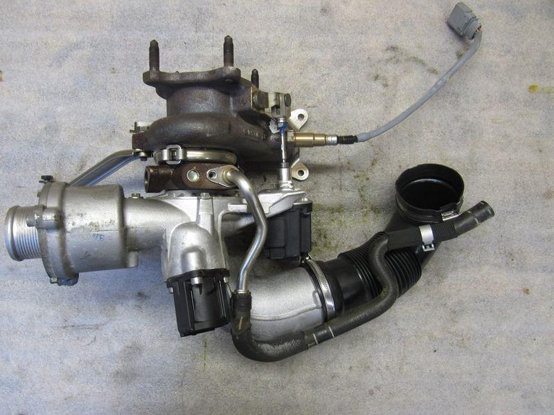 турбина Volkswagen Tiguan 2 поколение 2018, 2.0 л., CZPA, бензин, 06L145654F - фото №1