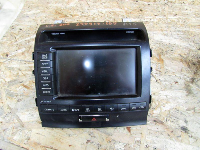 монитор мультимедиа Toyota Land Cruiser J200 2007, 86111-60330 - фото №1