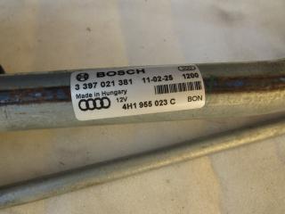 механизм стеклоочистителя (трапеция дворников) Audi A8 D4/4H 2011, 3.0 л., дизель, 4H1955023C