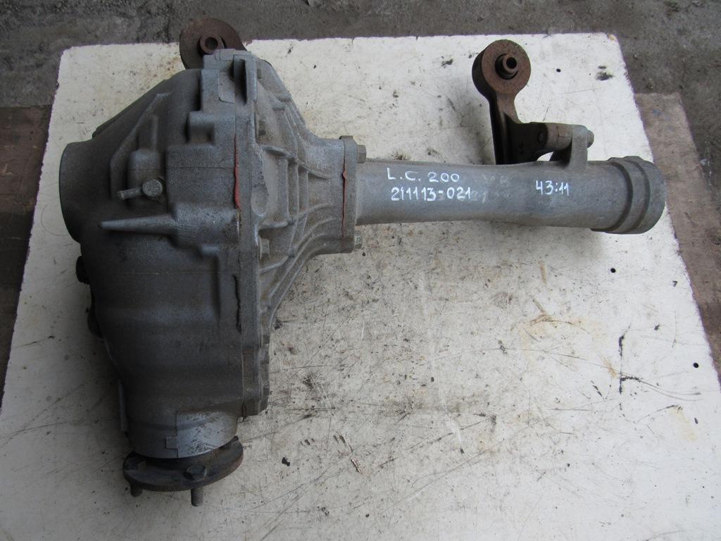 редуктор переднего моста Toyota Land Cruiser J200 2010, 376N21211103374 - фото №1