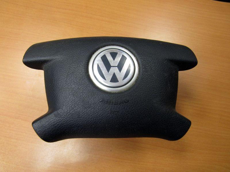 подушка безопасности водителя Volkswagen Transporter T5 2003, 7H0880201J - фото №1