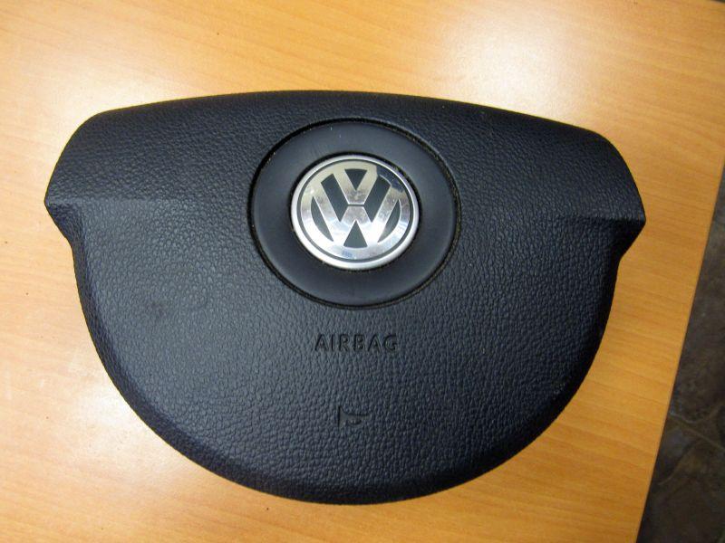 подушка безопасности водителя Volkswagen Transporter T5 2003, 7H0880201T - фото №1
