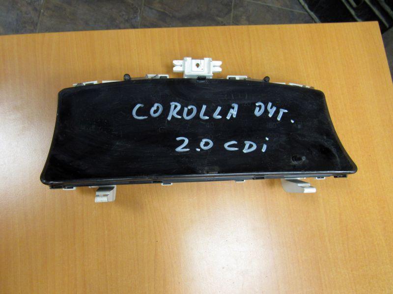 щиток приборов (приборная панель) Toyota Corolla 9 поколение (E120/E130) 2003, 83800-12E20.257420-6310 - фото №1