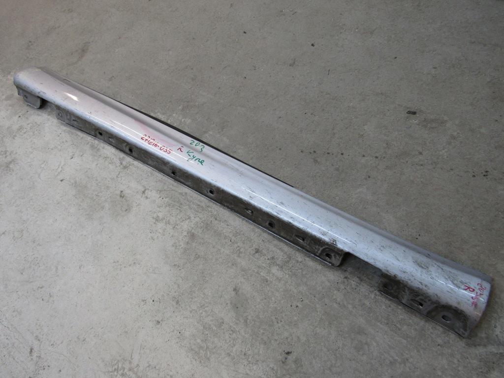 накладка на порог Mercedes-Benz C-Класс W203/S203/CL203 2000, купе, 2036900640 - фото №1