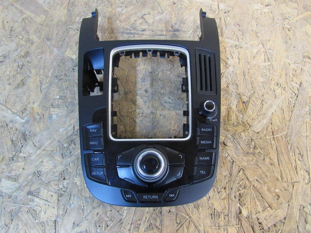 панель управления магнитолой Audi A4 B8/8K 2009, 8T0919609FWFX - фото №1