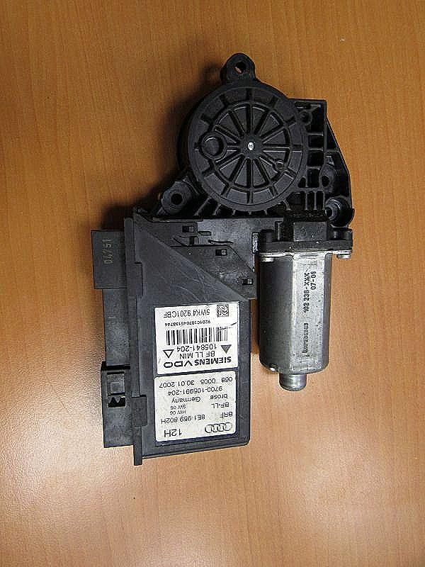 моторчик стеклоподъемника передний правый Audi A4 B7 2007, 8E1959802H - фото №1