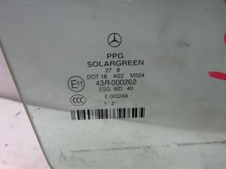 стекло двери задней правой Mercedes-Benz E-Класс W211/S211 [рестайлинг] 2008, универсал