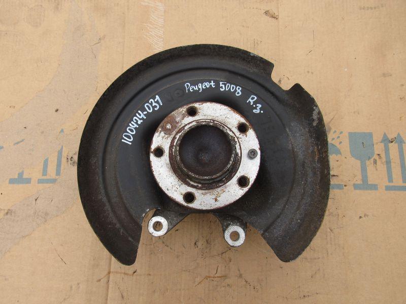 ступица задняя правая Peugeot 5008 2 поколение 2020, 2.0 л., дизель - фото №1