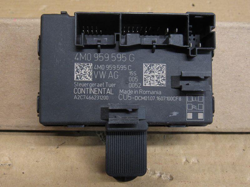 модуль управления двери Audi Q7 4M 2018, 4M0959595G - фото №1