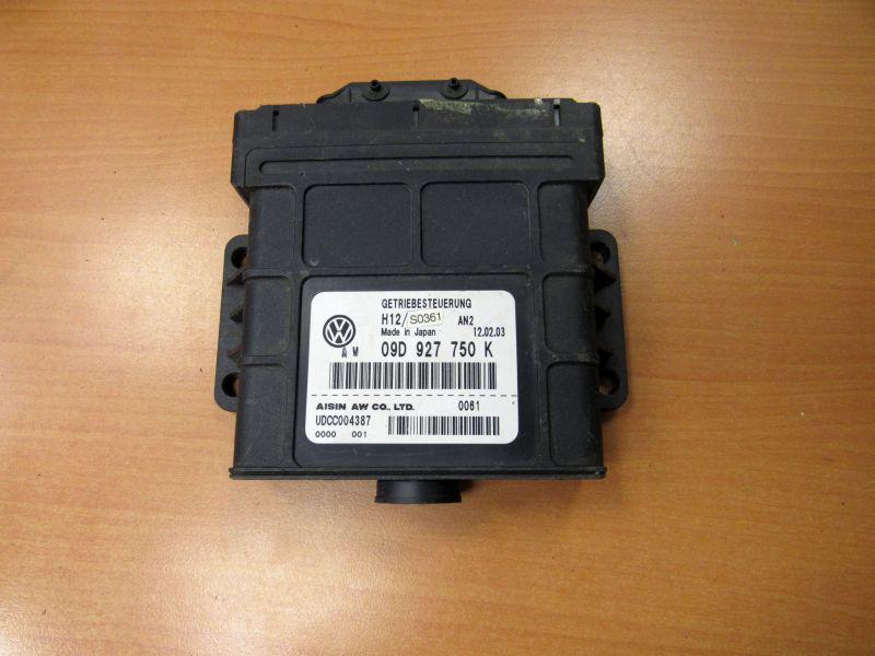 блок управления АКПП Volkswagen Touareg 1 поколение 2004, 09D927750K - фото №1