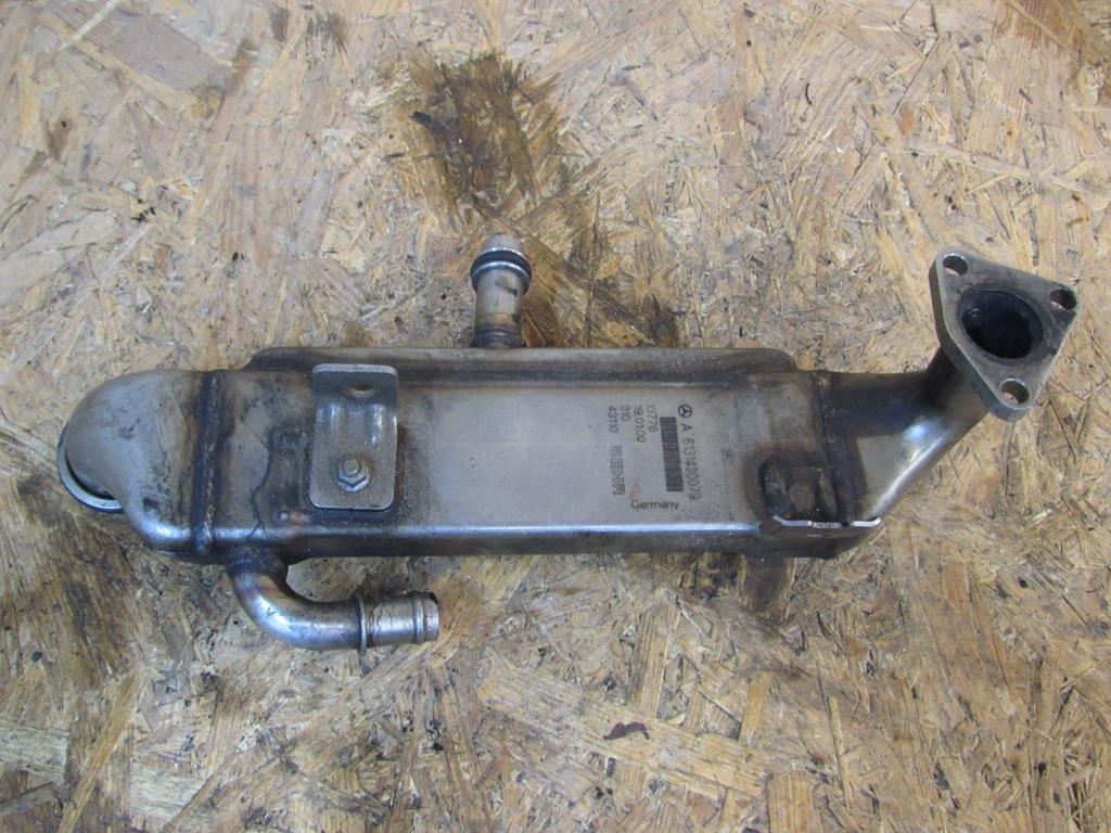 охладитель EGR / Радиатор EGR Mercedes-Benz S-Класс W220 2002, 6131420079 - фото №1