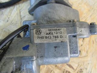 электропривод сдвижной двери левой Volkswagen Multivan T5 2005, 7H0843765D