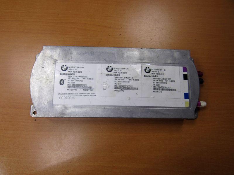 Блок управления телематика BMW 5 серия F07/F10/F11 2009, 9231091 - фото №1