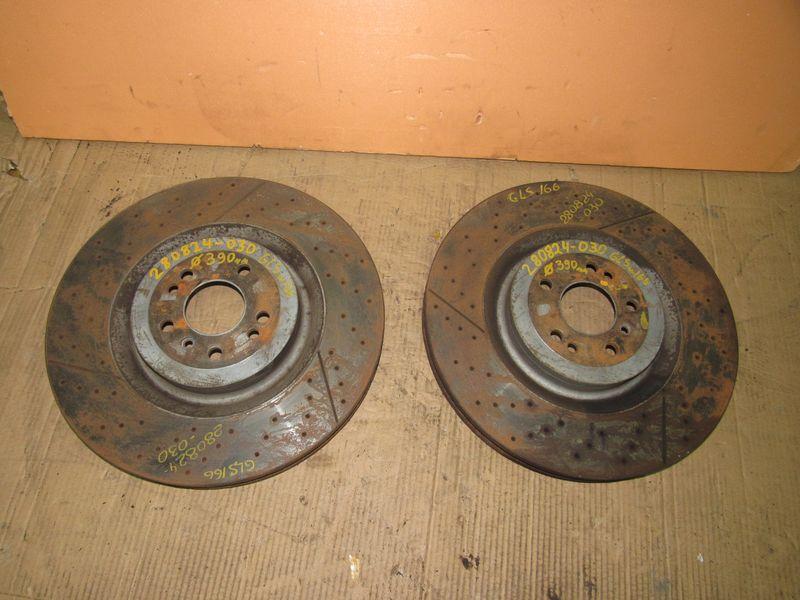 диски тормозные (комплект) Mercedes-Benz GLS-Класс X166 2015, 4.0 л., бензин - фото №1