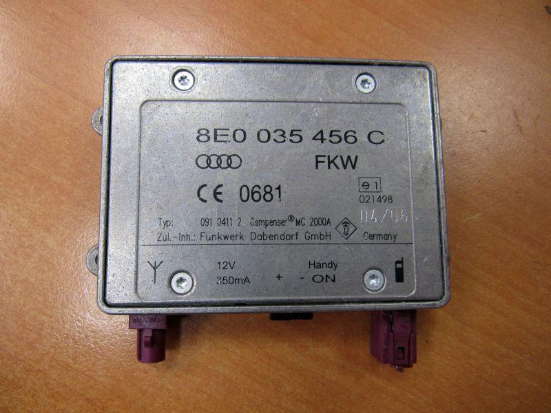 усилитель антенны Audi A4 B7 2006, 8E0035456G - фото №1