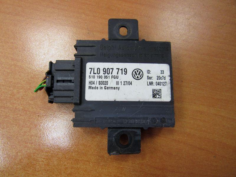 блок управления сигнализацией Volkswagen Touareg 1 поколение 2004, 7L907719 - фото №1