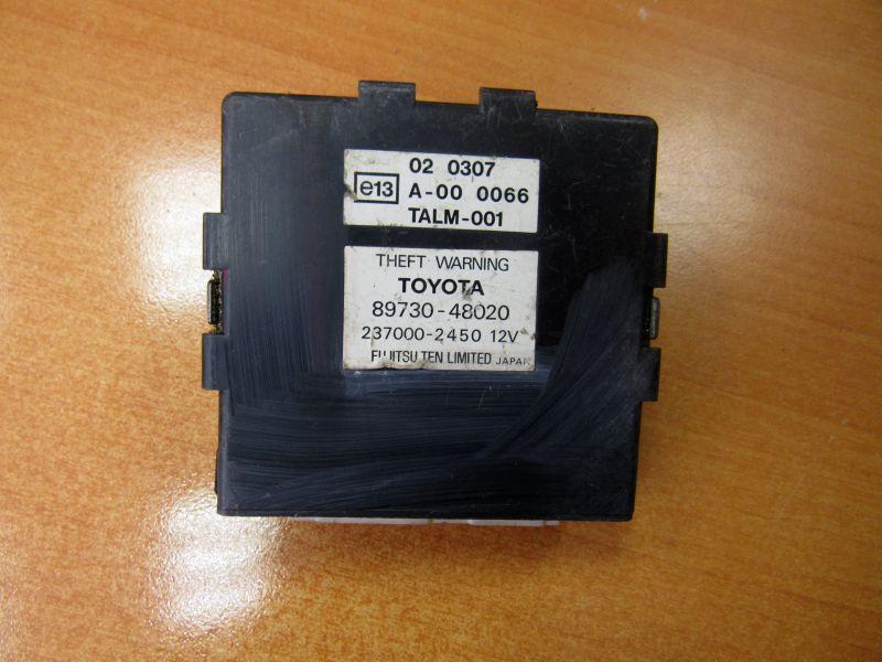 блок управления сигнализацией Lexus RX 2 поколение 2003, 89730-48020 - фото №1