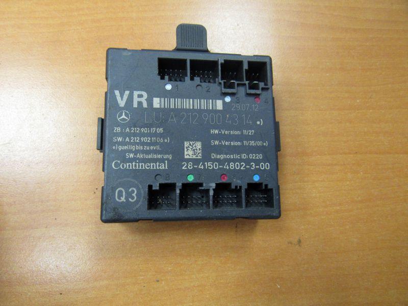 модуль управления двери Mercedes-Benz E-Класс W212/S212/C207/A207 2009, 2129004314 - фото №1
