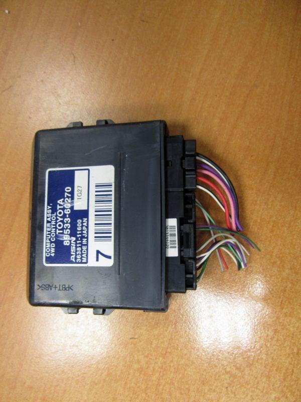 блок управления полным приводом Toyota Land Cruiser Prado J150 2011, 89533-60270 - фото №1