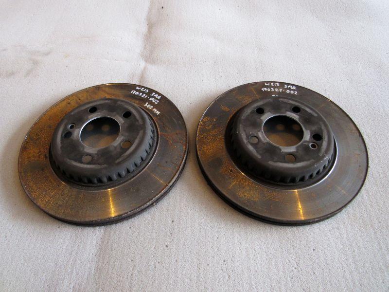 диски тормозные (комплект) Mercedes-Benz E-Класс W213/S213/C238/A238 2018, 2.0 л., дизель, АКПП - фото №1