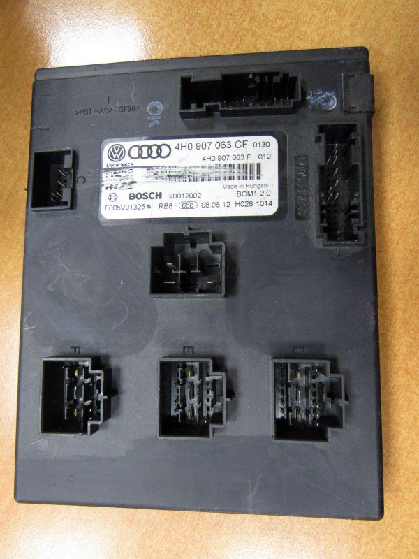 блок комфорта Audi A8 D4/4H 2012, 4H0907063CF - фото №1