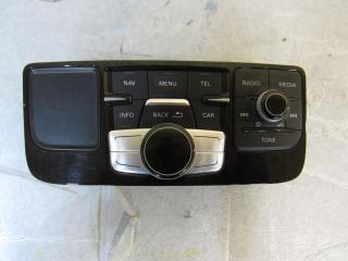 панель управления магнитолой Audi A8 D4/4H 2010, 4H1919600C