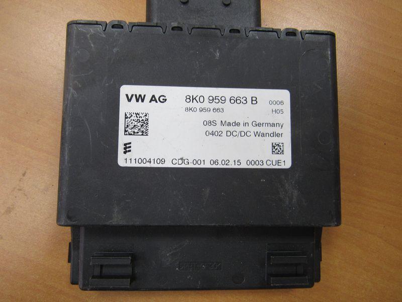 Блок стабилизации напряжения Audi A4 B8/8K 2009, 8K0959663B - фото №1
