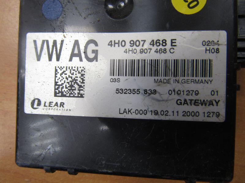 диагностический интерфейс Audi A8 D4/4H 2012, 4H0907468E - фото №1