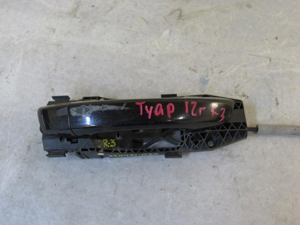 ручка наружная задняя правая Volkswagen Touareg 2 поколение 2012 - фото №1