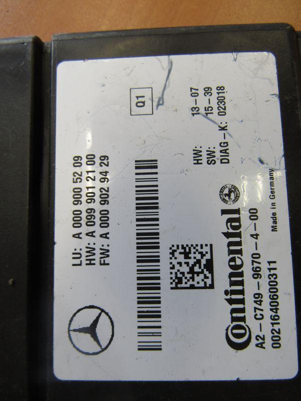 блок управления (другие) Mercedes-Benz GLS-Класс X166 2015, A0009005209 - фото №1