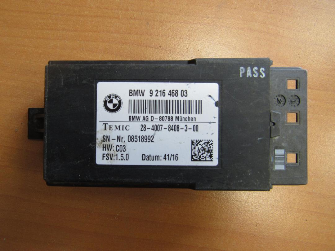 блок управления сиденьем BMW 5 серия F07/F10/F11 2009, 9216468 - фото №1
