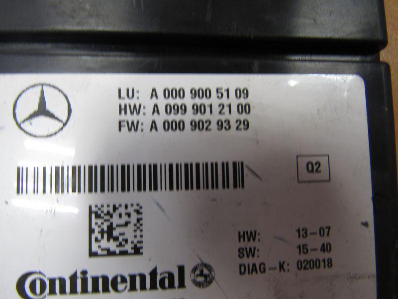 блок круиз-контроля Mercedes-Benz S-Класс W222/C217/A217 2013, 0009005109 - фото №1