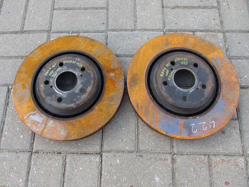 диски тормозные (комплект) Toyota RAV4 5 поколение (XA50) 2020, 2.0 л., бензин, АКПП - фото №1