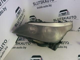 фара левая BMW 5 серия E60/E61 E61 2004, 3.5 л., дизель, АКПП, серый, универсал, правый руль