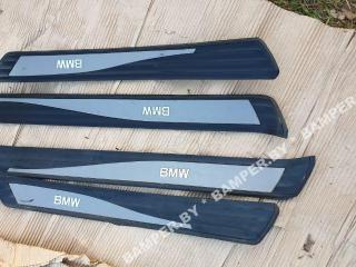 комплект накладок на пороги (внутренние) BMW 5 серия E60/E61 2005