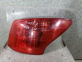 фонарь задний правый Peugeot 407 1 поколение (2004 - 2010), универсал
