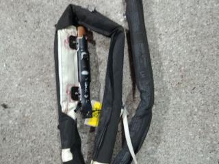 подушка безопасности боковая (шторка) Renault Scenic 3 поколение (2009 - 2012), 985P10681R, 6667A2527