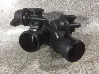 заслонка дроссельная Peugeot 407 1 поколение (2004 - 2010), 2.0 л., HDi, RHR (10DYTE), дизель, 9646846380