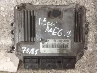 блок управления двигателем Renault Megane 2 поколение (2002 - 2006), 1.9 л., DCi, F9Q 800, дизель, 8200391966, 0281011549