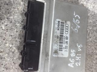 блок управления двигателем Audi A4 B5 [рестайлинг] (1998 - 2001), 2.4 л., i, AGA, бензин, 0261204767, 4B0907552C