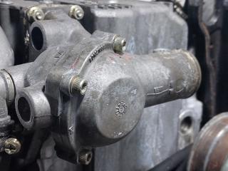 корпус термостата Opel Frontera A (1992 - 1998), 2.5 л., TDS, 25TDS (VM41B), дизель, МКПП, 90132168F