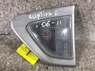 повторитель поворота на крыле левый Chevrolet Captiva 1 поколение (2006 - 2011), 96627099